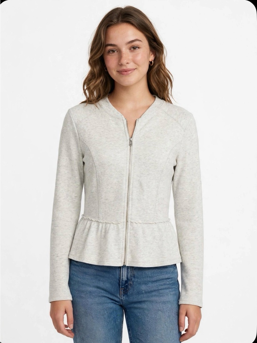 Sweat shirt jacket